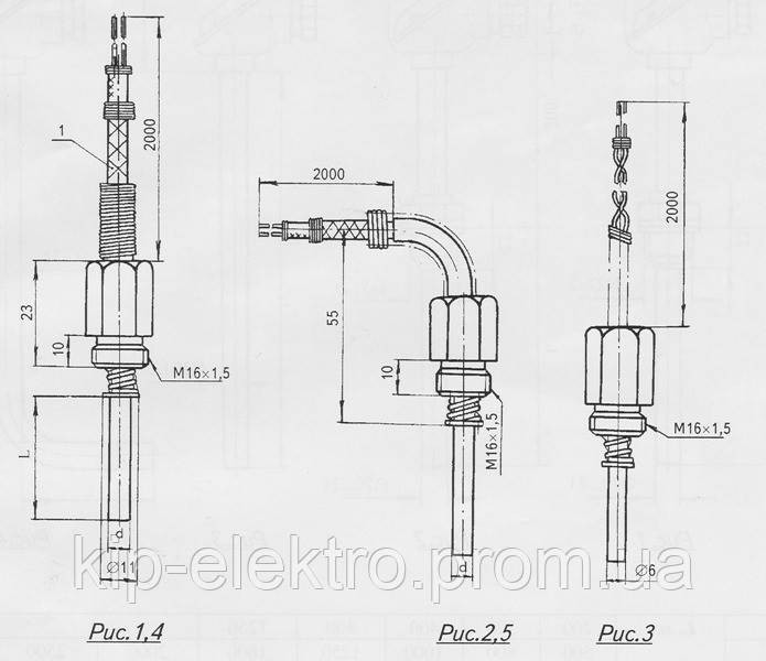 Термопара ТХК-2488 (ТХК2488, ТХК 2488, ТХК) аналог ТХК-0379-01 (ТХК0379-01, ТХК 0379-01) Київ - зображення 12