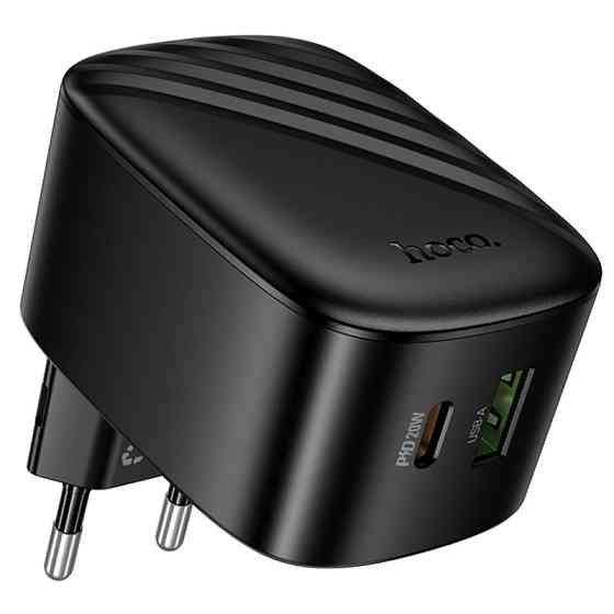 СЗУ Hoco CS101A Folding PD20W+QC3.0 (1USB-A/1C) Херсон