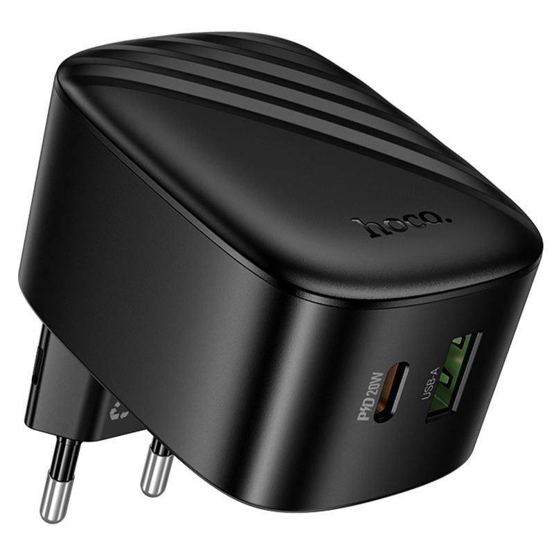 СЗУ Hoco CS101A Folding PD20W+QC3.0 (1USB-A/1C) Херсон - зображення 1