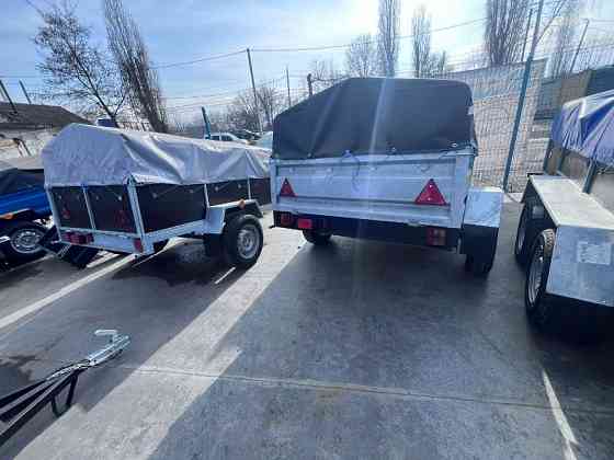 Новий причіп оцинкований "Дніпро-200х130х40" Крижопіль