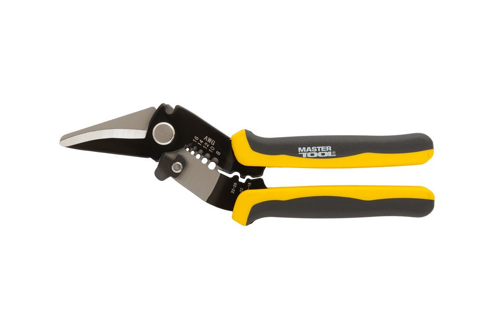 Ножницы электрика MASTERTOOL мультифункциональные 1.3-8.0/0.1-1.3 мм² 75-2276 Харьков - изображение 2
