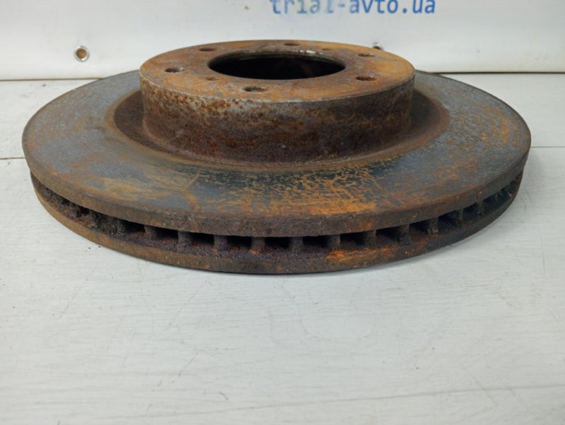 Диск тормозной передний Mitsubishi Pajero Wagon 4 3.2 ДИЗЕЛЬ 4M41 2006 (б/у) Київ - зображення 2