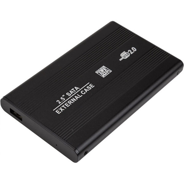 Зовнішня кишеня PowerPlant SATA HDD 2.5 USB 2.0 (HC380039) Black Харків - зображення 2