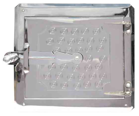 Дверца топочная ГОСПОДАР 265х250 мм из нержавеющей стали 92-0366 Харьков