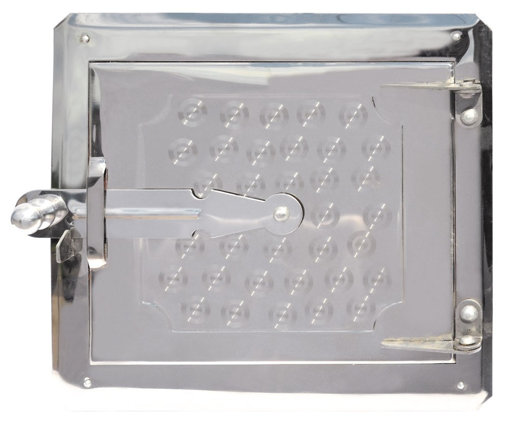 Дверца топочная ГОСПОДАР 265х250 мм из нержавеющей стали 92-0366 Харьков - изображение 1