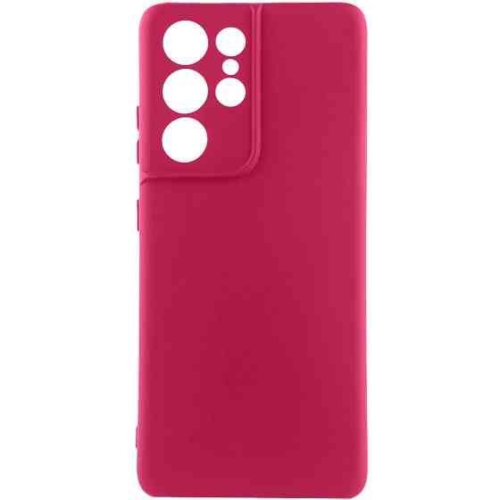Чехол TPU GETMAN Liquid Silk Full Camera для Samsung Galaxy S21 Ultra Херсон