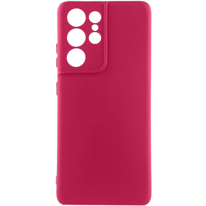 Чехол TPU GETMAN Liquid Silk Full Camera для Samsung Galaxy S21 Ultra Херсон - изображение 1