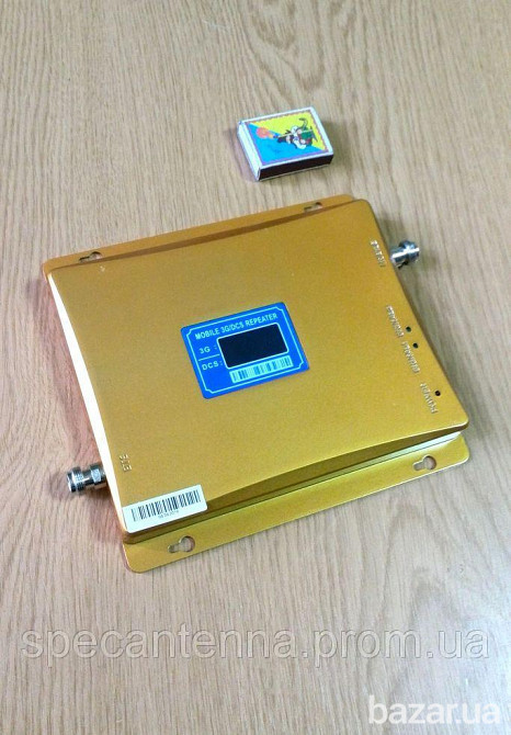 Репитер усилитель мобильной связи и интернета двухдиапазонный LTK-1770-DW 1800/2100 МГц, 300-400 кв. Дніпро - зображення 2