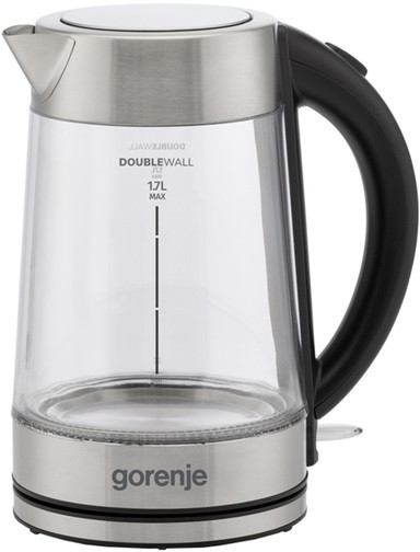 Электрочайник Gorenje K17GDWII 1.7 л серебристый Киев - изображение 2