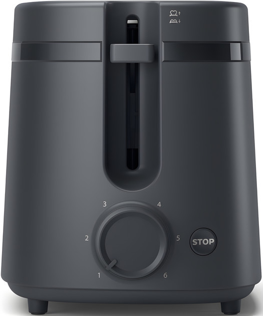 Тостер Philips Essentials СolleСtion HD2510/90 650 Вт черный Київ - зображення 4