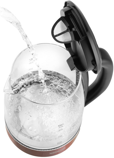 Электрочайник Sencor SWK 7401RD 1.7 л красный Київ - зображення 5