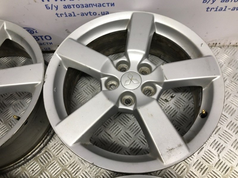 Диски титан комплект R18 Mitsubishi Outlander CU 2.4 БЕНЗИН 4G69 2003 (б/у) Киев - изображение 3