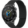 DM Ремінець Pebbled Magnetic Strap 20 mm Універсальний Black Харків