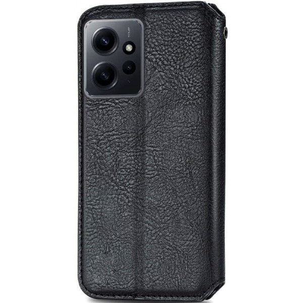 Чохол-книжка Getman Cubic для Xiaomi Redmi Note 12 4G Чорний (Код товару:29223) Харьков - изображение 2