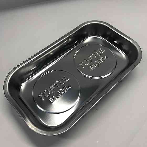 Поддон магнитный прямоугольный TOPTUL 240x140x42 мм JJAF2414 Харьков