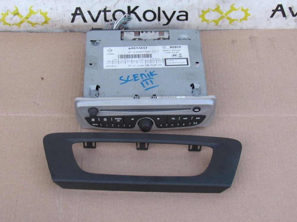Автомагнитола Renault Scenic III 2009-2016 Ковель - изображение 2