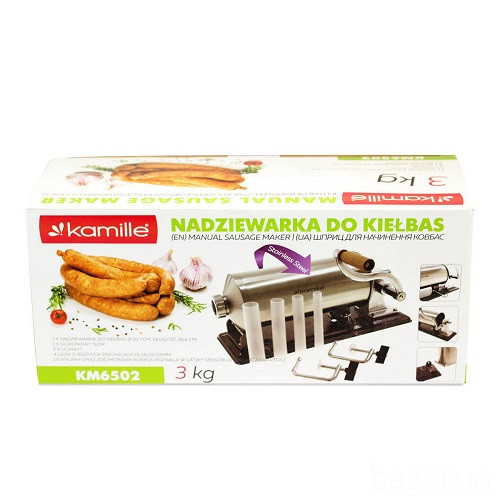 Шприц колбасный Kamille горизонтальный на 3 кг (КМ 6502) Одеса - зображення 7