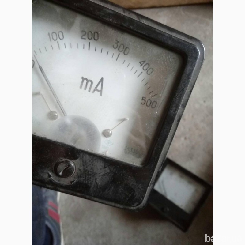 Амперметры М-330. 0- 500м.а. -1шт. 150грн Харків - зображення 2