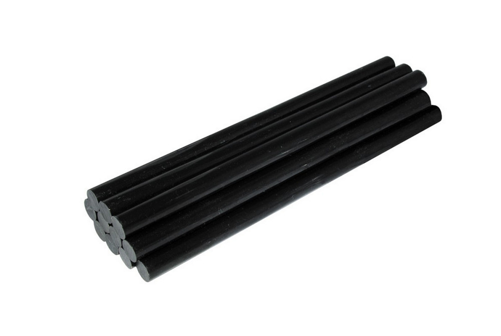 Стержни клеевые MASTERTOOL 11.2х200 мм 12 шт черные 42-0154 Харків - зображення 1