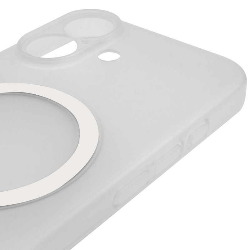 Чехол PC Slim Matte with Magnetic Fit (camera button) для Apple iPhone 17 (6.3") Херсон - изображение 7