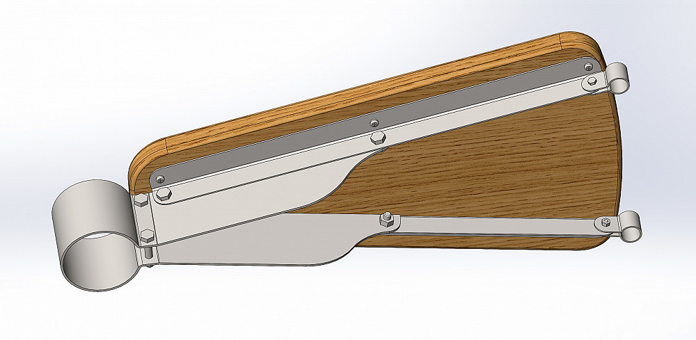 Ступень для винтовых лестниц деревянная сборная Харьков - изображение 2
