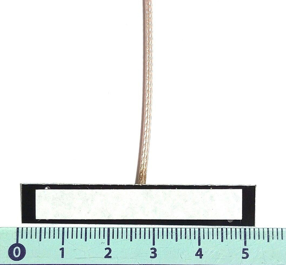 FPC-антенна на липучке 2010-2980/3990-5990MHz 4-6dBi, кабель RG178 20 см, RP SMA-male Дніпро - зображення 7