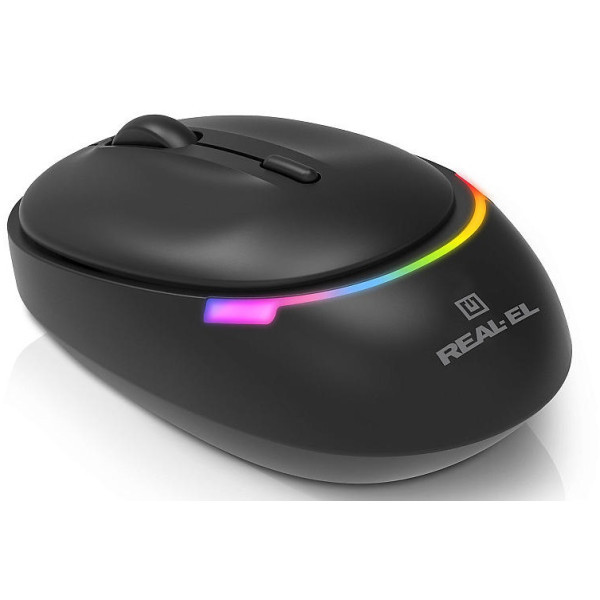 Мишка REAL-EL RM-440W Wireless USB Black (EL123200045) (Код товару:39769) Харьков - изображение 4