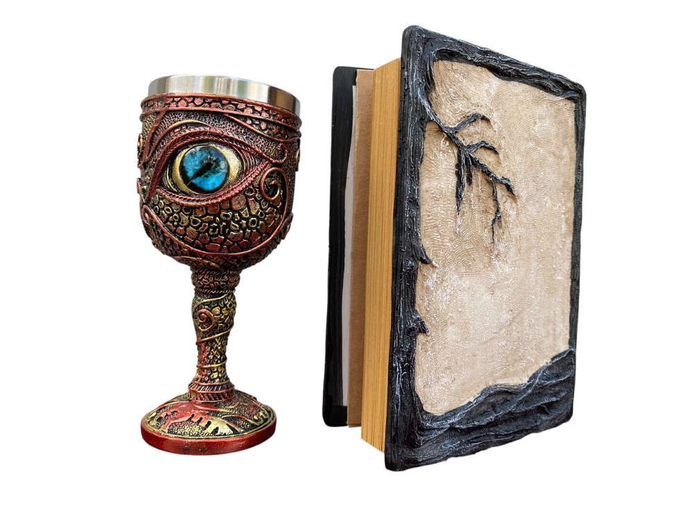 Подарочный набор Бокал 3 Глаз и Блокнот 3 «Тень Ворона» (код 00653) Київ - зображення 2