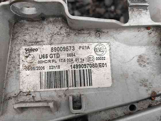 Фара левая Fiat Scudo 2004-2006 Ковель