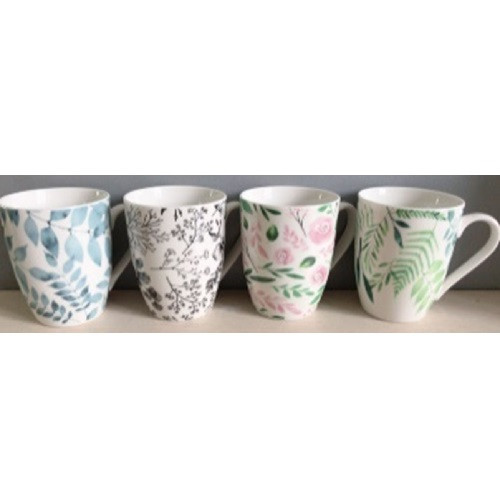 Кружка Stenson Leaves RX-00832 350 мл Киев - изображение 1