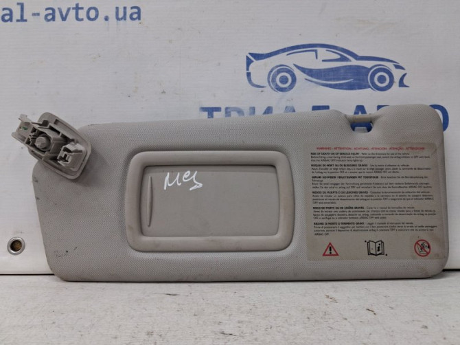 Козырек солнцезащитный левый Renault Megane 3 1.5 DIESEL K9K 2008 (б/у) Київ - зображення 1