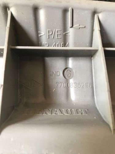 Бу накладка порога багажника Renault Scenic 1, 7700836256 Кропивницький - зображення 3