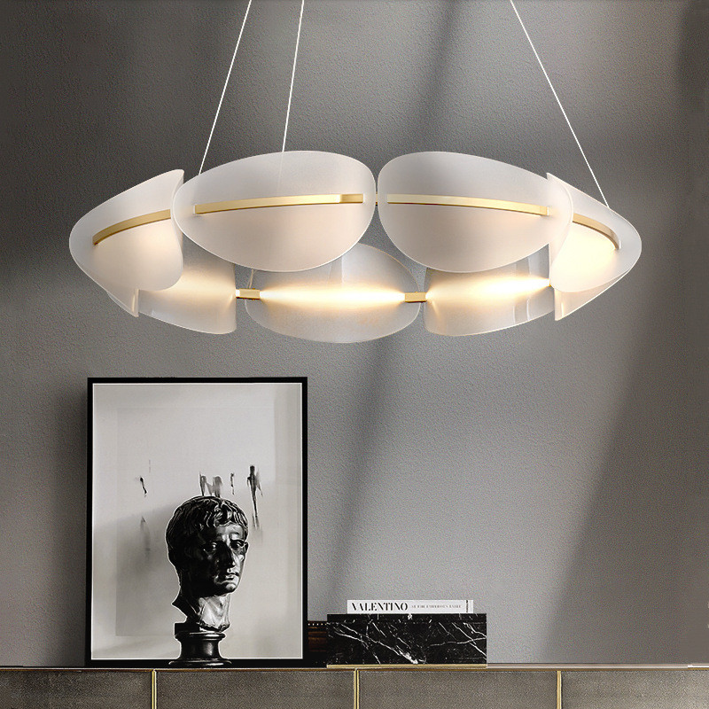 Люстра стельова LED D3022/800-k Бронза 30-140х80х80 см. Київ - зображення 1