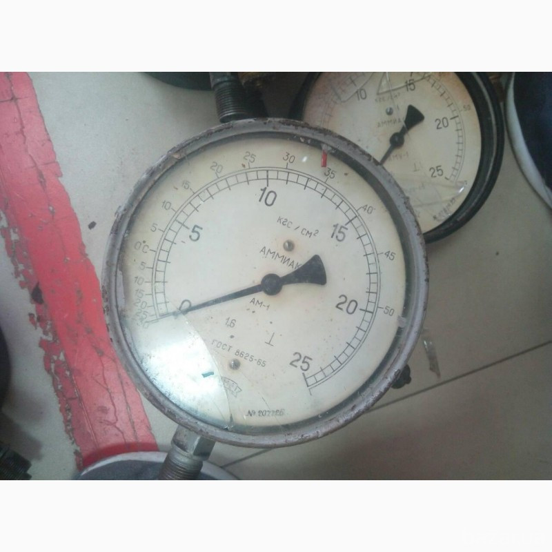 Манометры АМ-1, 0-25 кгс/см2. – 2шт. по 150грн Харків - зображення 1