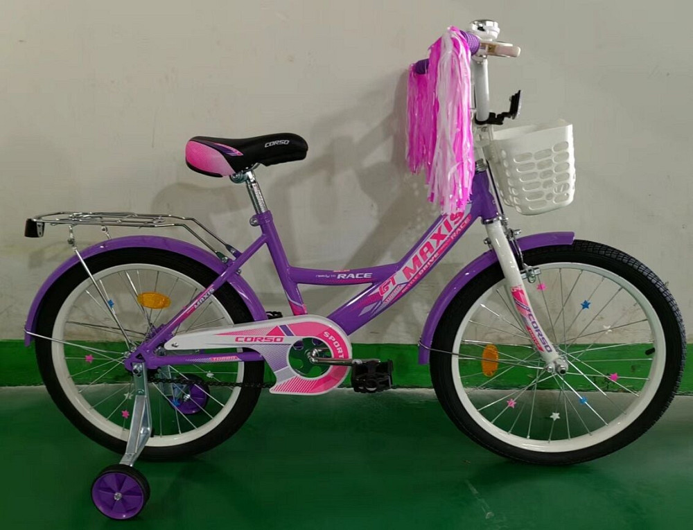 Велосипед 20&quot; дюймов 2-х колёсный &quot;CORSO&quot; CL-20799 (1) ручной тормоз, корзинка, звоно Кривой Рог - изображение 1