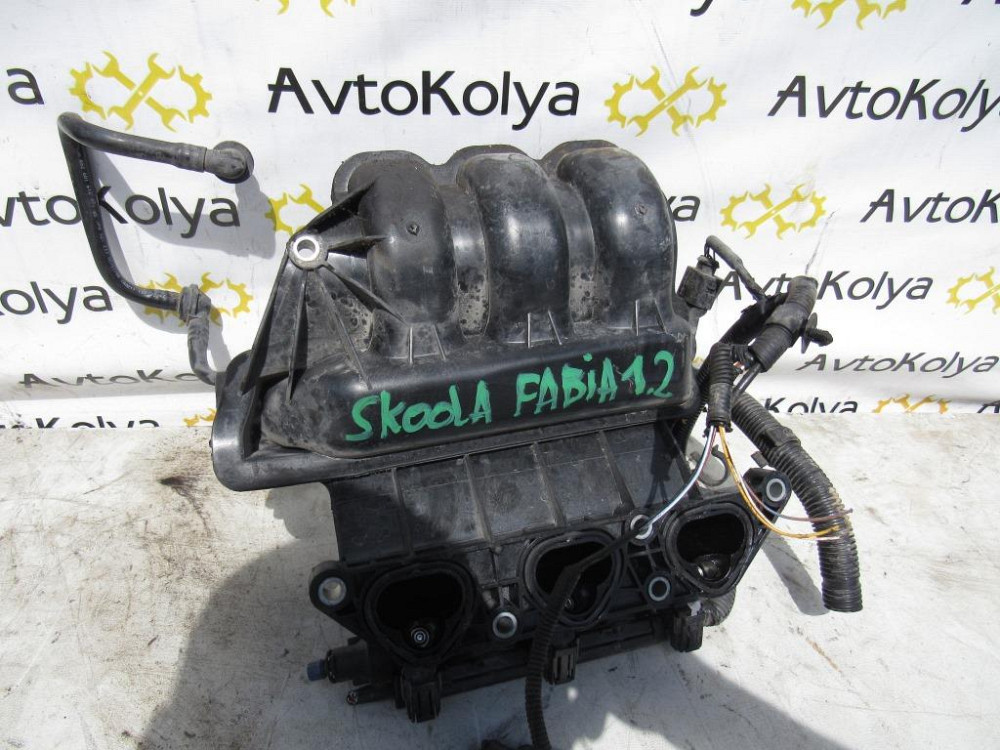 Впускной коллектор Skoda Fabia 1.2 бензин 1999-2007 Ковель - зображення 3