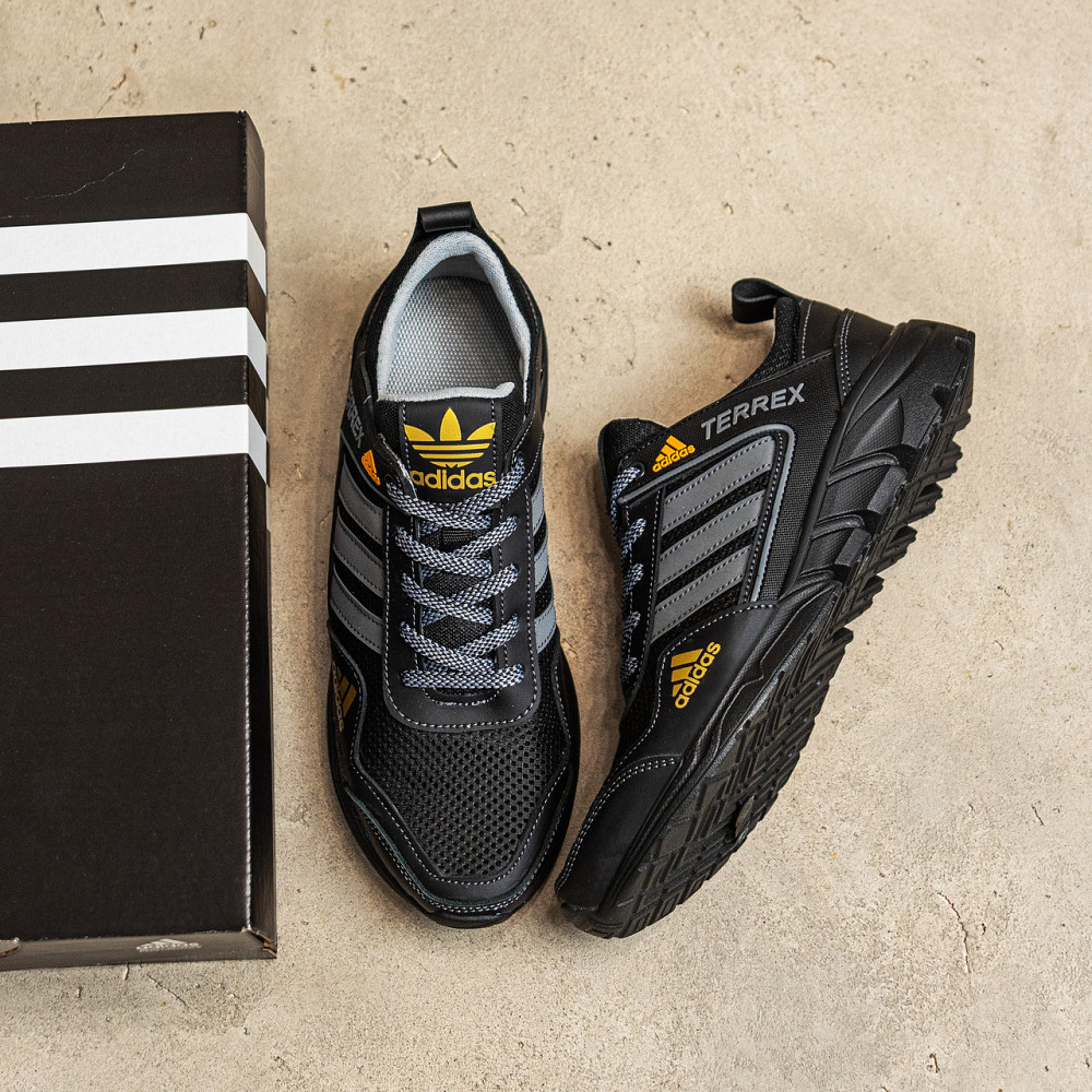 Мужские летние кроссовки сетка Ads Terrex  Black Київ - зображення 12