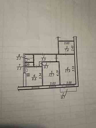 продажа 3-к квартира Днепр, Амур-Нижнеднепровский, 38000 $ Днепр