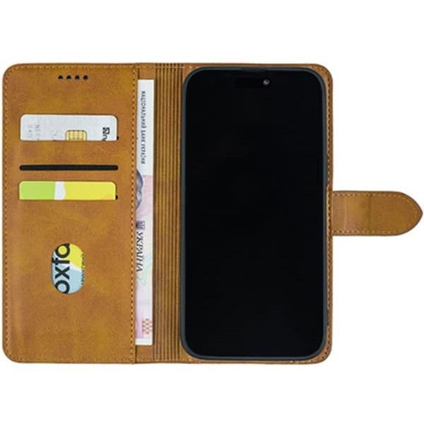 BoxFace  Чохол-книжка Crazy Horse Clasic для Xiaomi Redmi Note 17 Camel (Front) Харьков - изображение 3