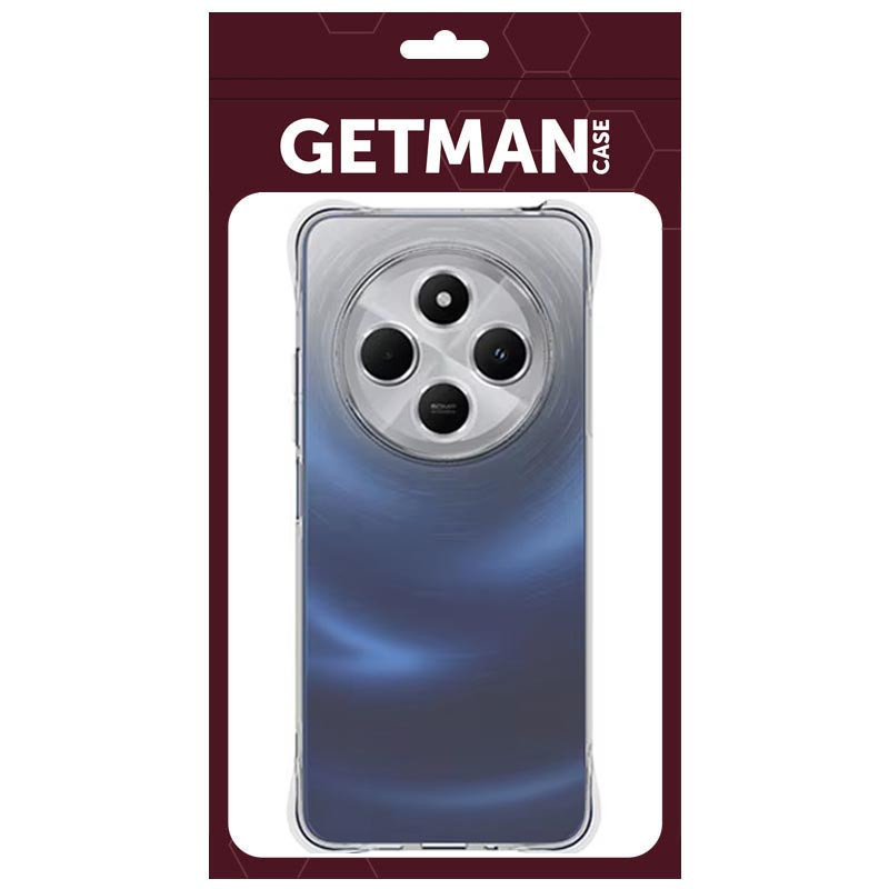 TPU чехол GETMAN Ease logo усиленные углы Full Camera для Xiaomi Redmi 14C / Poco C75 Херсон - зображення 3