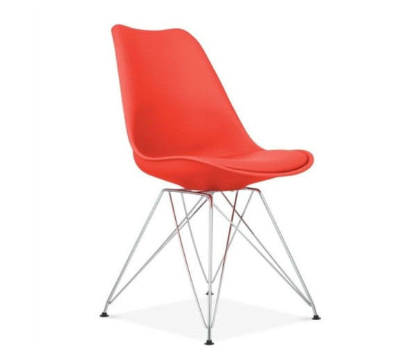 Стілець Тауер С пластиковий червоний Дніпро - зображення 1