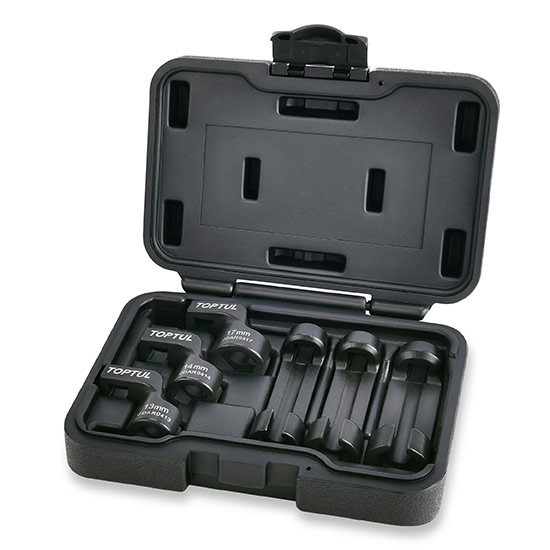 Набор головок для снятия датчиков температуры выхлопных газов 6ед. TOPTUL JGAI0604 Харків - зображення 1