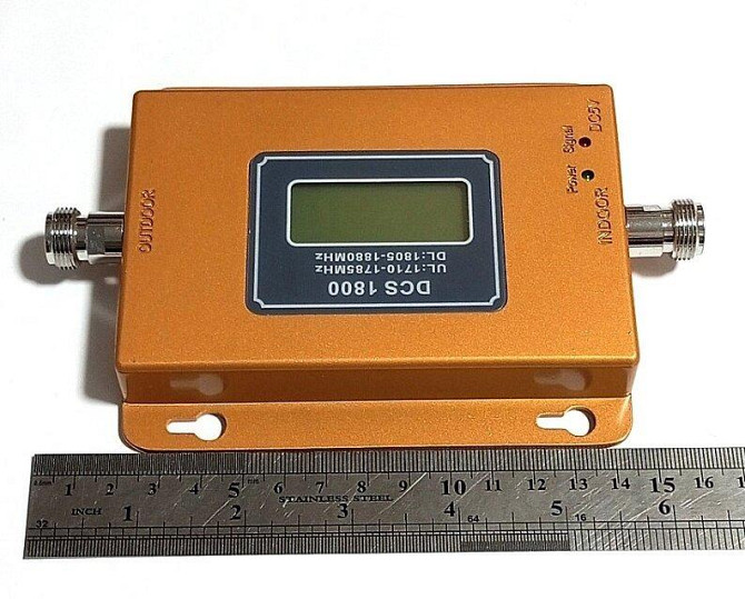 Усилитель мобильного интернета 4g lte и мобильной связи KW-1815-D 1800 МГц 70 дБ 15 дБм, 200-300 кв. Дніпро - зображення 6