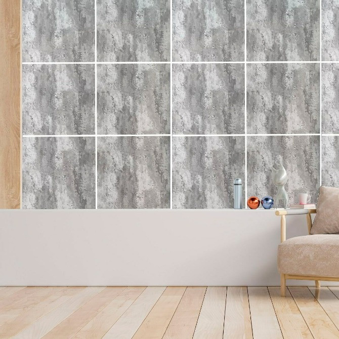 Декоративна ПВХ плита платиновий мармур 1,22х2,44мх3мм SW-00001411 Днепр - изображение 1