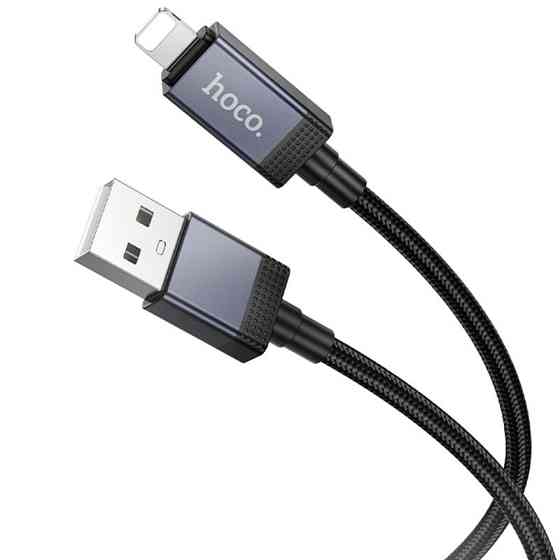 Дата кабель Hoco X118 Generous with display USB to Lightning 2.4A (1m) Херсон