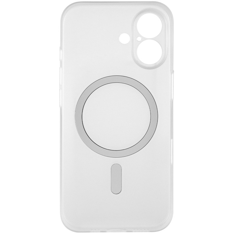 Чехол PC Slim Matte with Magnetic Fit (camera button) для Apple iPhone 17 (6.3") Херсон - зображення 5