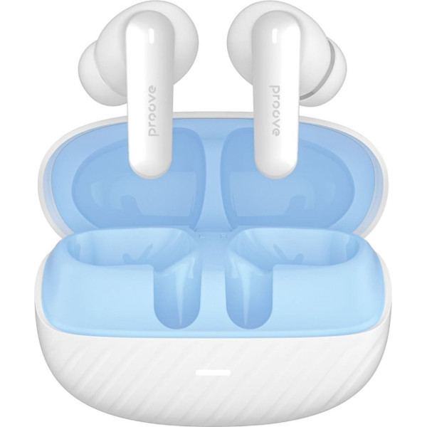 Bluetooth-гарнітура Proove Blitz II TWS with Hybrid ANC (APP) White Blue (TWBL2001AP21) Харків - зображення 3