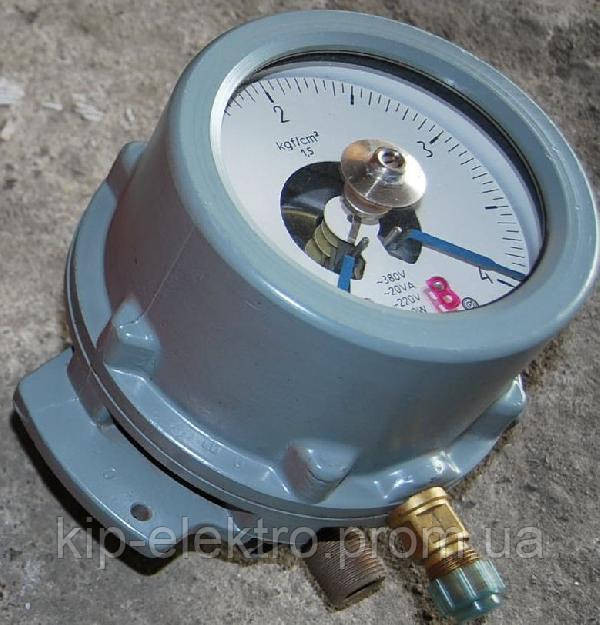 Мановакуумметр электроконтактный, взрывозащищенный ДА2005Сг1Ех (ДА-2005Сг1Ех, ДА 2005Сг1Ех, ДА2005-С Київ - зображення 2