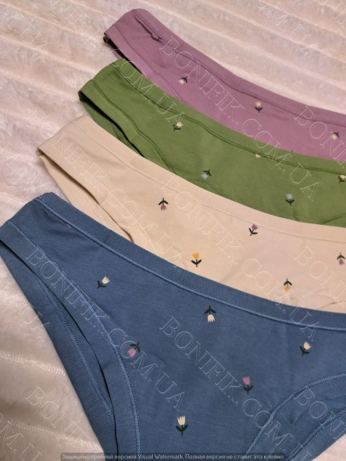 Цветные женские трусы-бразилианы ТМ "Obrana" (Anabel Arto) (арт. 200-20/4) Кривий Ріг - зображення 6