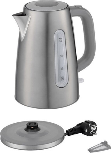 Електрочайник BROCK WK 9901 GY 1.7 л серебристый Киев - изображение 3